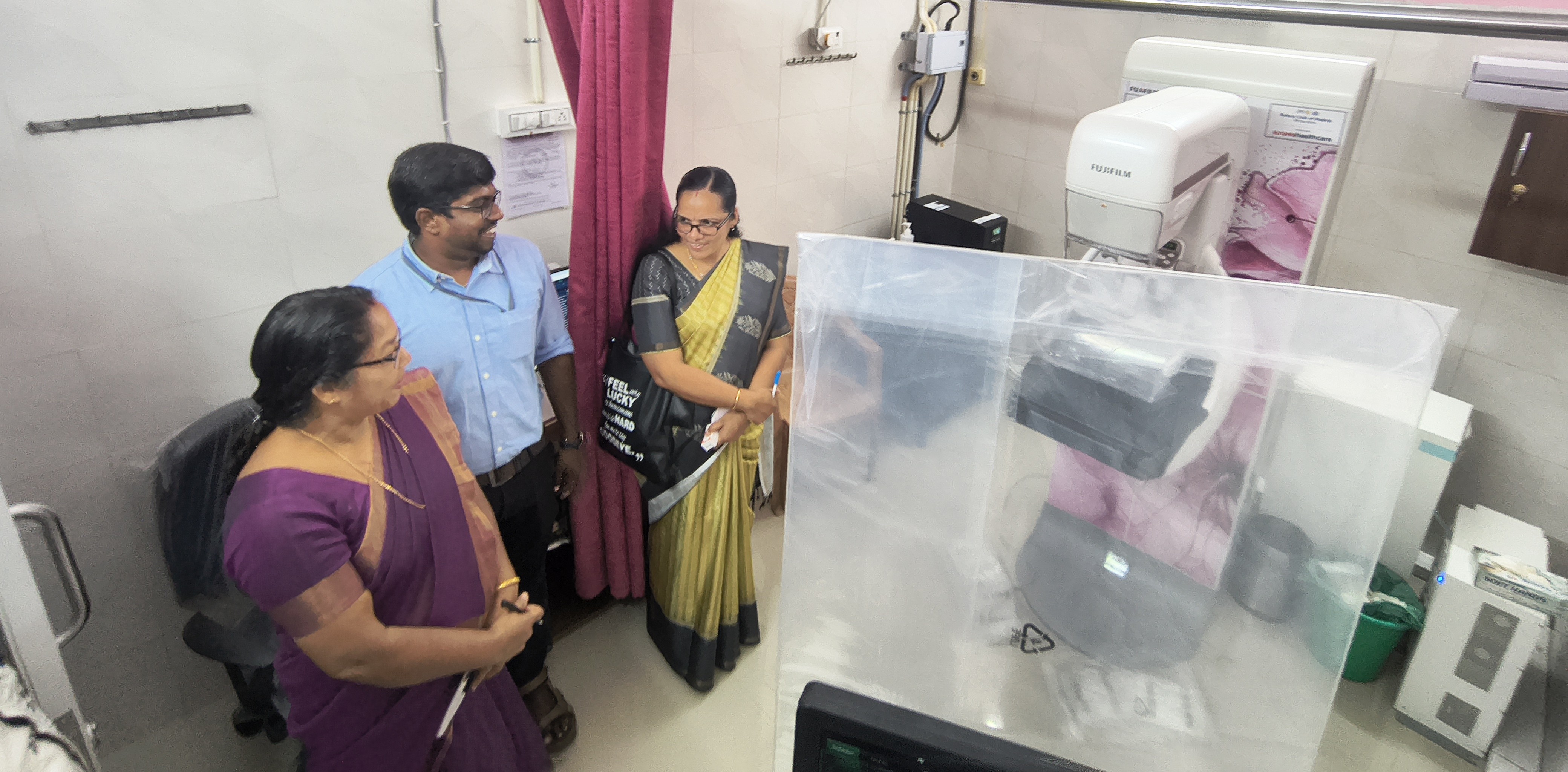 Cancer screening initiative visit