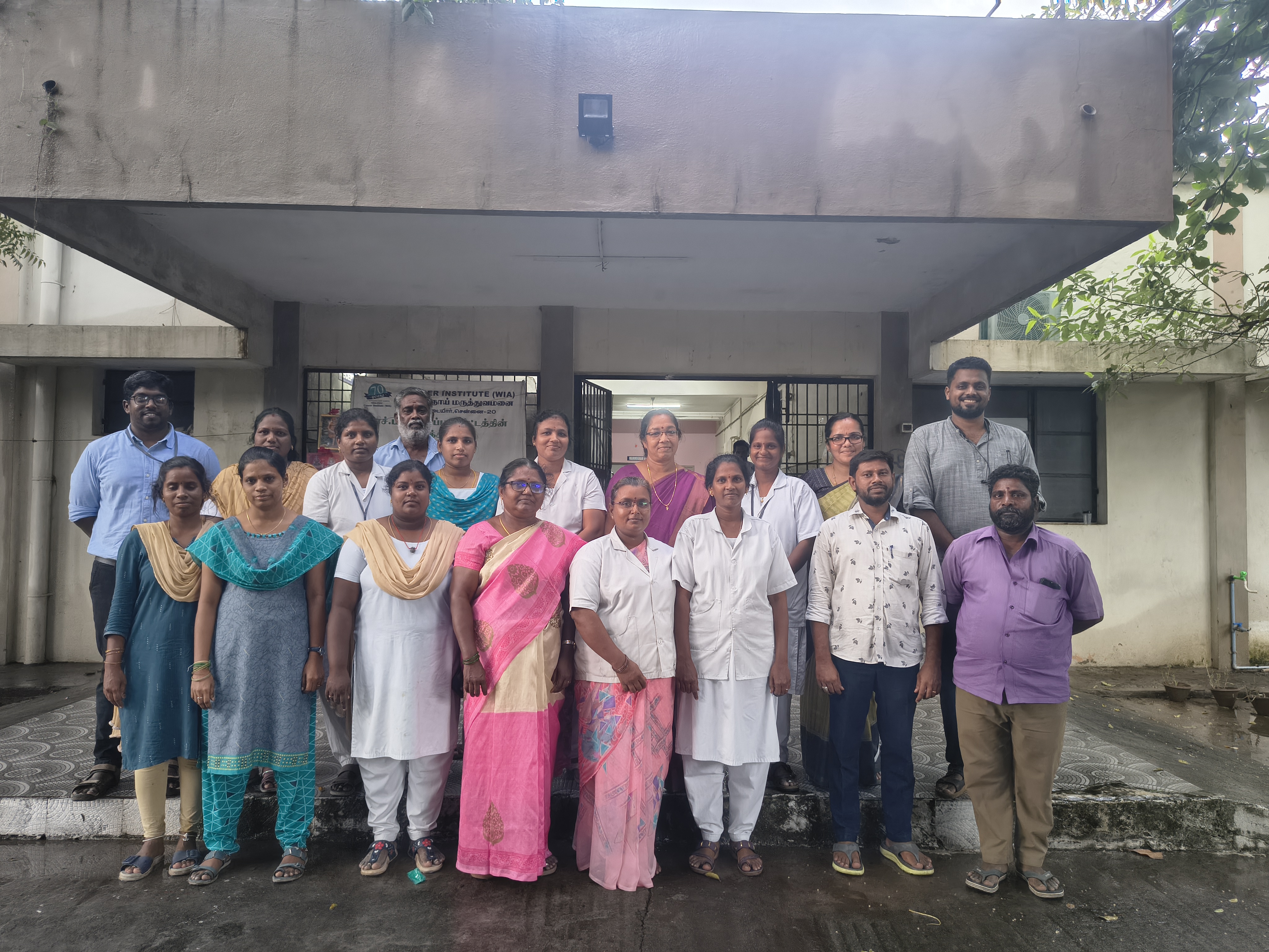 Cancer screening initiative visit